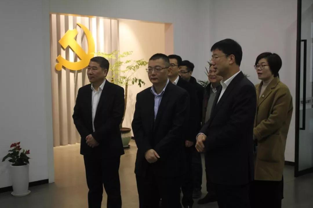 瑞安市委副書記、代市長秦肖來訪通力