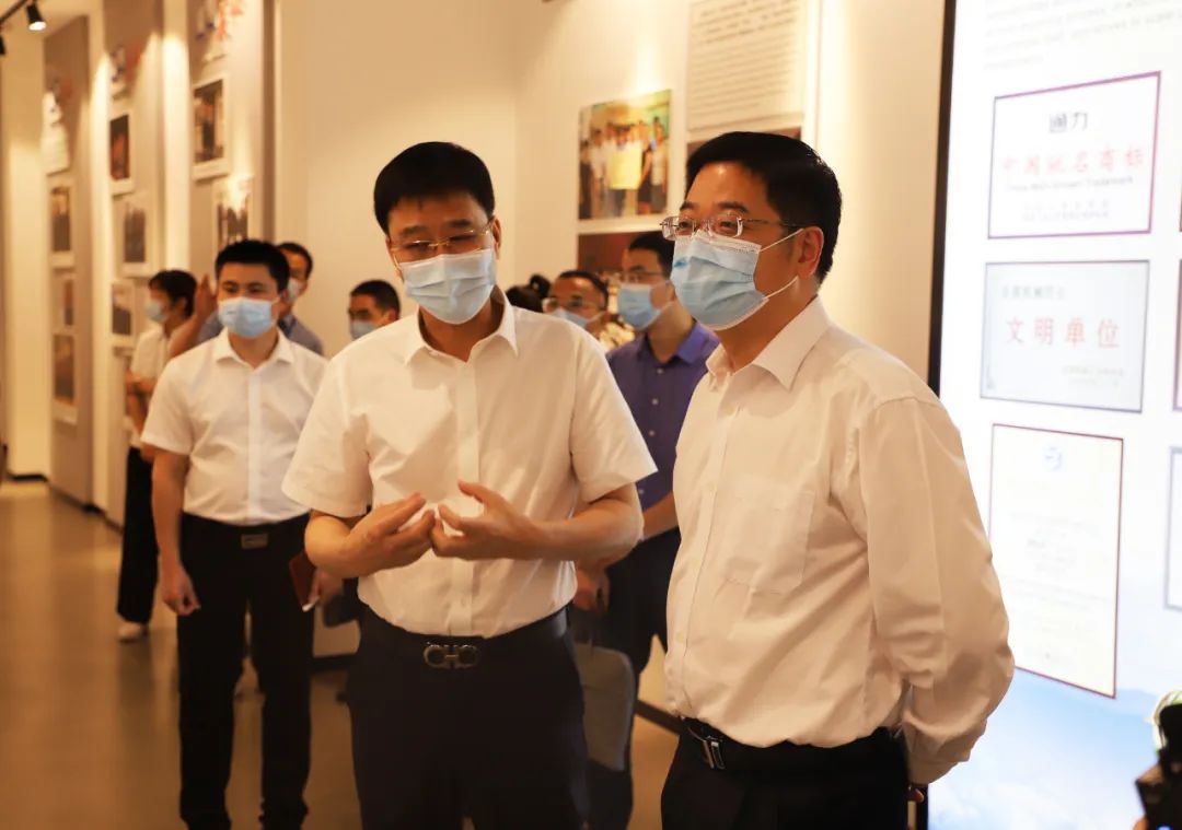 溫州市委常委、市紀(jì)委書(shū)記、市監(jiān)委主任張建明蒞臨通力科技調(diào)研
