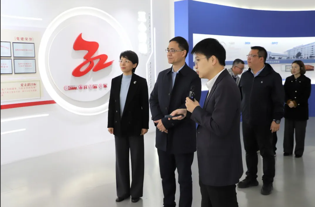 溫州市國防動員辦公室黨組書記、主任池曉榮一行調(diào)研通力科技